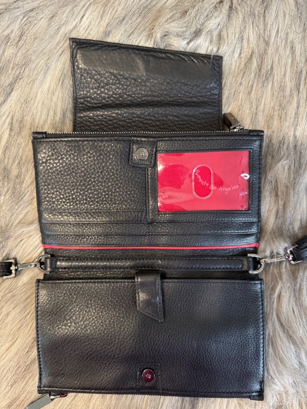 Hammitt Black Leather Crossbody Bag with Silver Studs PRICE FIRM - Picture 3 of 12